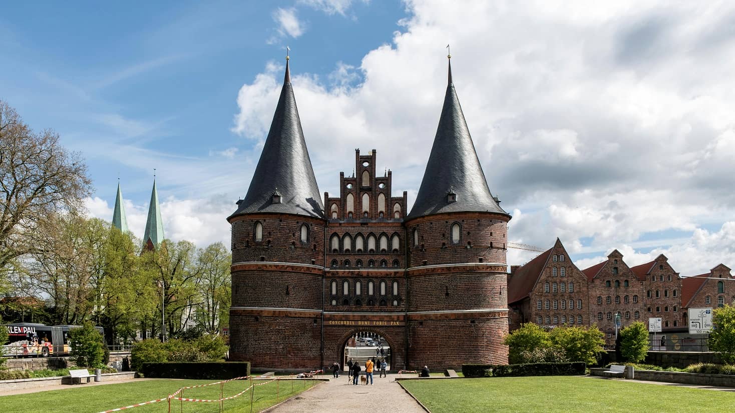 Holstentor in Lübeck — Einzugsgebiet der Immobilienbewertung